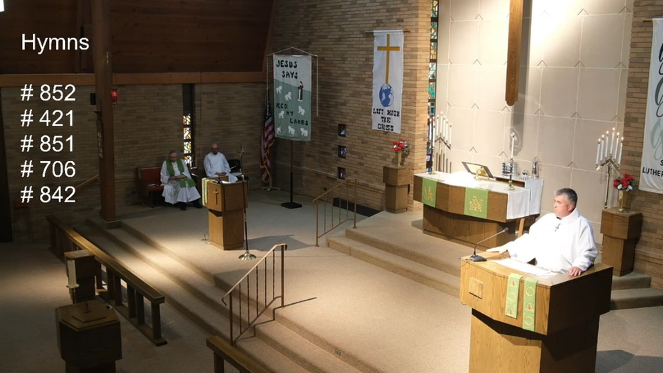 Divine Service for the Fifth Sunday after Pentecost, 2025